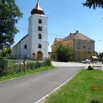Kostel v obci Křižovatka