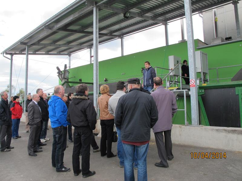 Návštěva školního závodu ZD Unčovice - bioplynová stanice