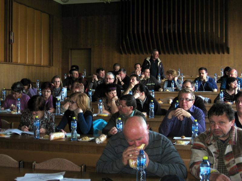 seminář Setkání partnerů CSV k oblasti dotací z PRV pro rok 2012 v Šumperku