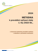 Metodika k provádění nařízení vlády č. 61/2023 Sb., platná pro rok 2024