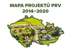 Mapa projektů PRV